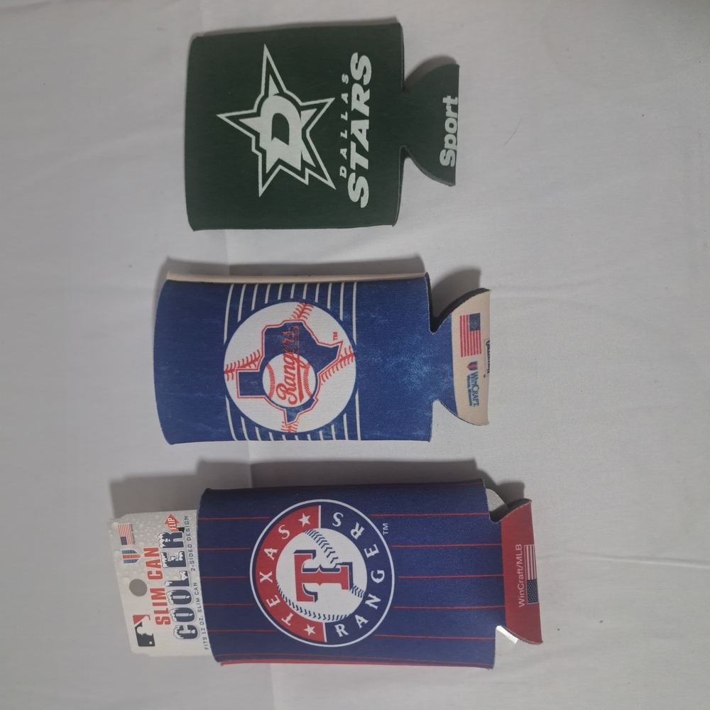Dallas Stars and Texas Rangers Can Coolers